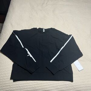 All Yoga Black cropped Sweater